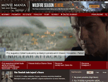 Tablet Screenshot of moviemania.sk